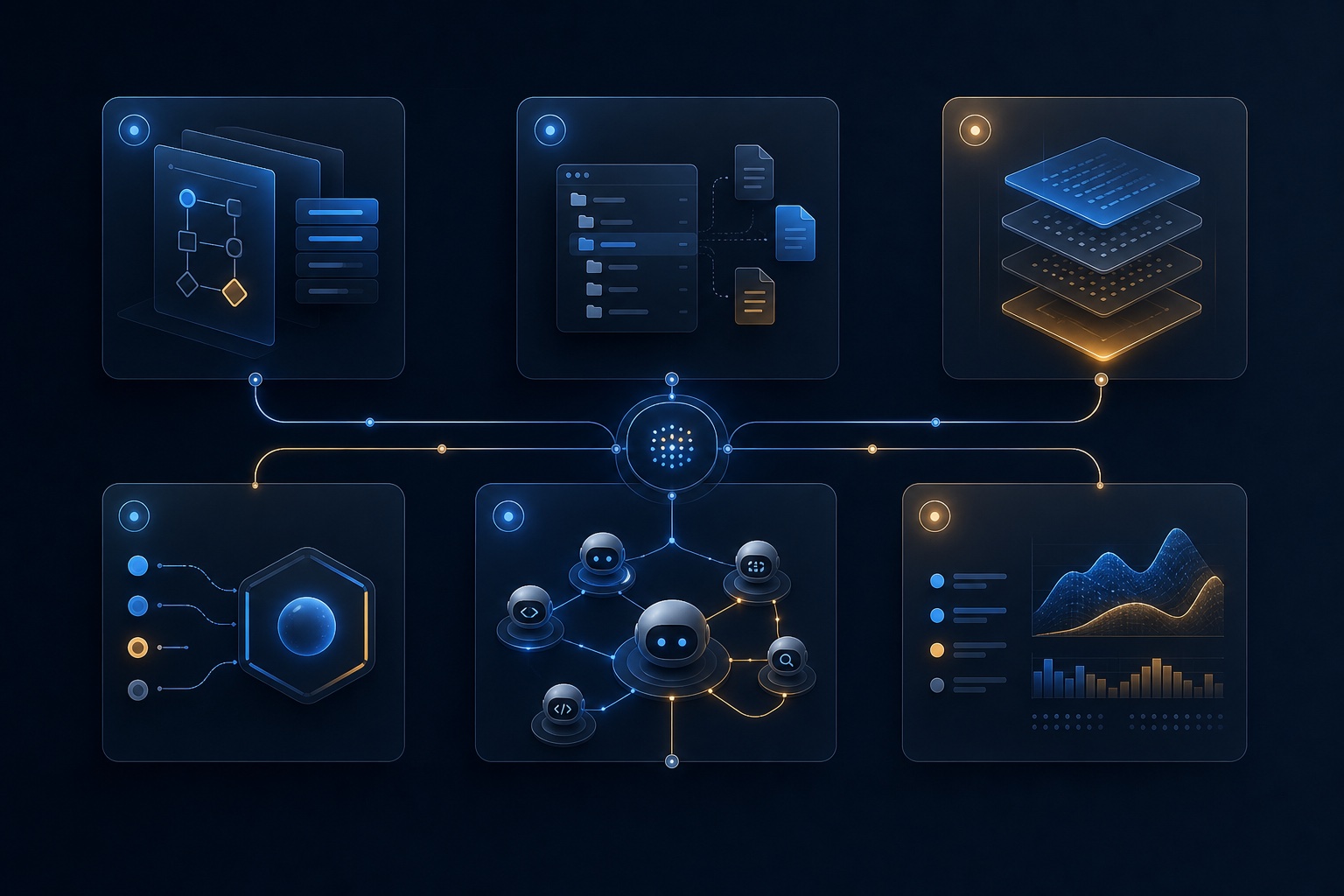 Infographic-style workflow cards for reducing Claude Code usage with scoped files, compact context, subagents, and monitoring