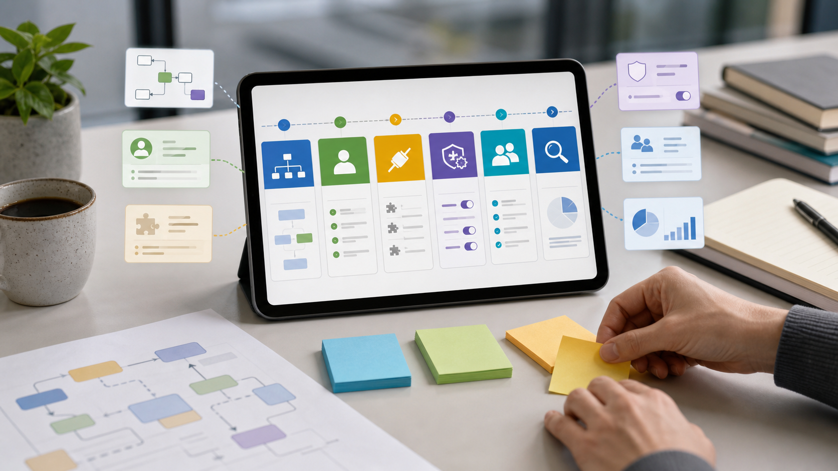 Copilot Cowork adoption framework for choosing workflows, defining skills, connecting plugins, governing access, piloting, and reviewing results